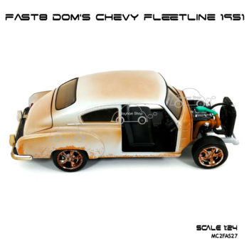 โมเดลรถ FAST8 DOM CHEVY FLEETLINE 1951 โมเดลลิขสิทธิแท้
