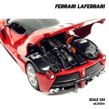 โมเดลรถ FERRARI LAFERRARI (1:24) โมเดลเฟอร์รารี่ เครื่องยนต์จำลองสมจริง