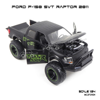 โมเดลรถ FORD RAPTOR เปิดได้ครบ