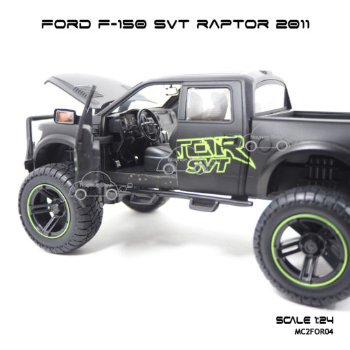 โมเดลรถ FORD RAPTOR ภายใน