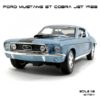 โมเดลรถ ฟอร์ด มัสแตง GT COBRA JET 1968 (1:18)