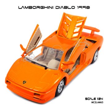 โมเดลรถ LAMBORGHINI DIABLO 1990 เปิดได้ครบ