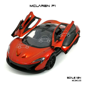 โมเดลรถ McLaren P1 ประตูปีกนก