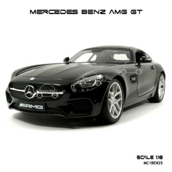 โมเดลรถ MERCEDES BENZ AMG GT สีดำ (Scale 1:18)