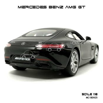 โมเดลรถ MERCEDES BENZ AMG GT สีดำ (Scale 1:18) ท้ายสวยๆ