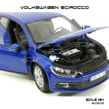 โมเดลรถ VOLKSWAGEN SCIROCCO ห้องเครื่องเหมือนจริง