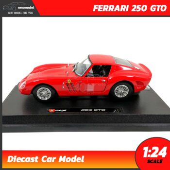 โมเดลเฟอร์รารี่ FERRARI 250 GTO (Scale 1:24) โมเดลรถจำลองเฟอร์รารี่