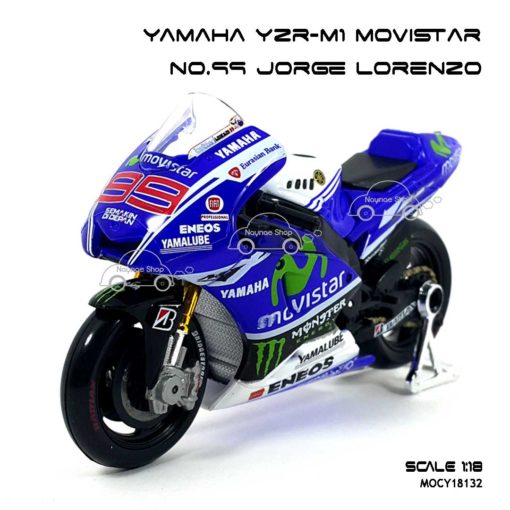 Yamaha MotoGP YZR M1 Movistar JORGE LORENZO (1:18)