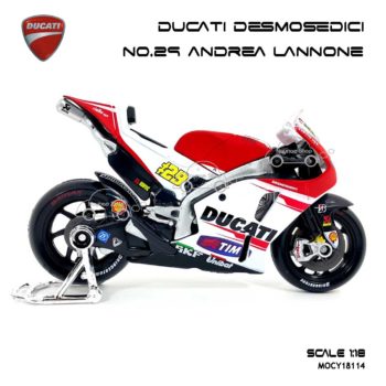 โมเดล MotoGP DUCATI DESMOSEDICI ANDREA LANNONE (1:18) โมเดลของแท้