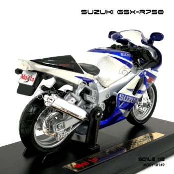 โมเดลบิ๊กไบค์ SUZUKI GSX R750 (1:18) ผลิตโดยแบรนด์ Maisto