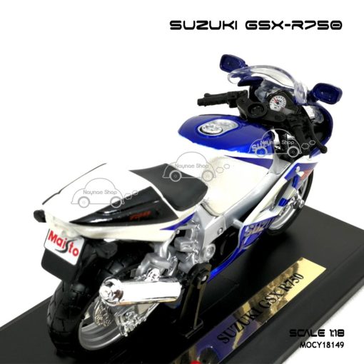 โมเดลบิ๊กไบค์ SUZUKI GSX R750 (1:18) สวยเหมือนรถจริง