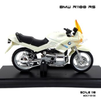 โมเดลมอเตอร์ไซด์ BMW R1100 RS สีขาวมุก (1:18) โมเดลของแท้