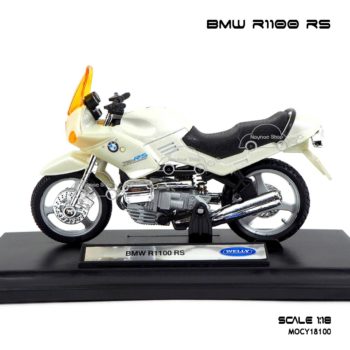 โมเดลมอเตอร์ไซด์ BMW R1100 RS สีขาวมุก (1:18) ผลิตโดย welly