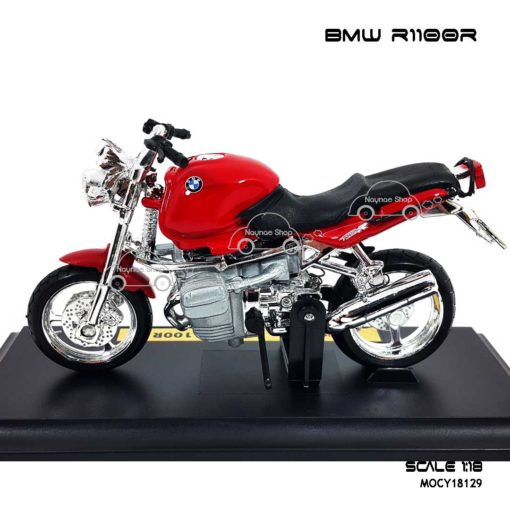 โมเดลมอเตอร์ไซด์ BMW R1100R สีแดง (1:18) โมเดลของแท้