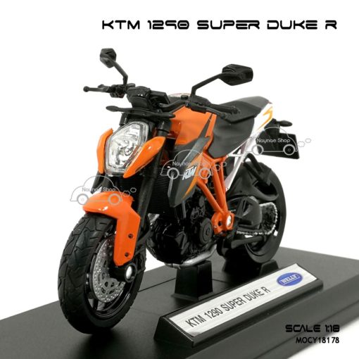 โมเดลมอเตอร์ไซด์ KTM 1290 SUPER DUKE R (1:18)