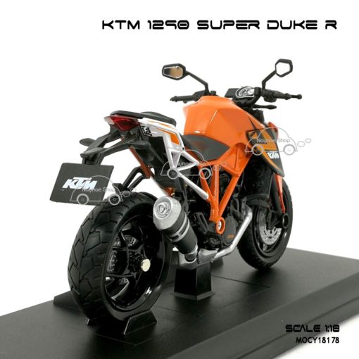 โมเดลมอเตอร์ไซด์ KTM 1290 SUPER DUKE R (1:18) ประกอบสำเร็จ