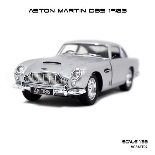 โมเดลรถ ASTON MARTIN DB5 1963 สีบรอนด์เงิน (1:38) โมเดลรถ ราคาถูก