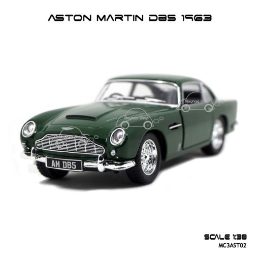 โมเดลรถ ASTON MARTIN DB5 1963 สีเขียว (1:38)