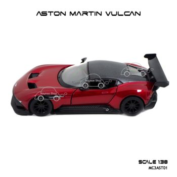 โมเดลรถเหล็ก ASTON MARTIN VULCAN สีแดง (1:38) โมเดล ประกอบสำเร็จ