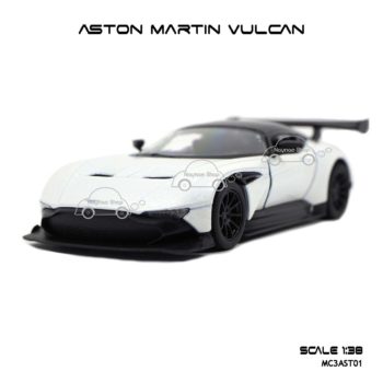 โมเดลรถเหล็ก ASTON MARTIN VULCAN สีขาว (1:38) รถเหล็ก ราคาถูก
