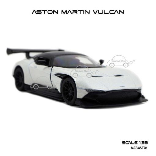 โมเดลรถเหล็ก ASTON MARTIN VULCAN สีขาว (1:38) รถเหล็ก ขายปลีก