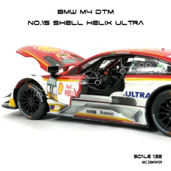 โมเดลรถ BMW M4 DTM Shell Helix Ultra (1:32) ภายในเหมือนจริง