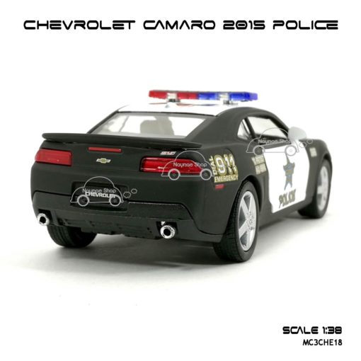 โมเดลรถ CHEVROLET CAMARO 2014 POLICE (1:38)