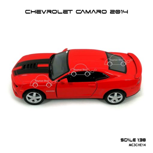 โมเดลรถ CHEVROLET CAMARO 2014 สีแดง (1:38) โมเดลรถ ราคาถูก