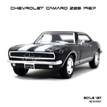 โมเดลรถ CHEVROLET CAMARO Z28 1967 สีดำ (1:37)