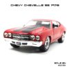 โมเดลรถ CHEVY CHEVELLE SS 1970 สีแดง (1:24)