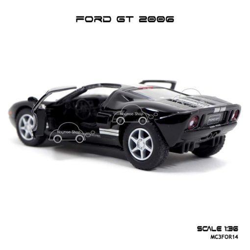 โมเดลรถ FORD GT 2006 สีดำ (1:36) เปิดประตูได้