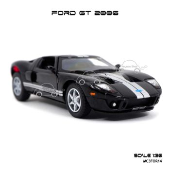 โมเดลรถ FORD GT 2006 สีดำ (1:36) โมเดลจำลองเหมือนจริง