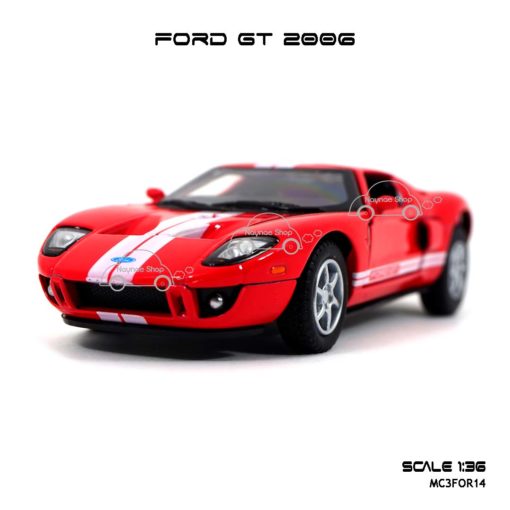 โมเดลรถ FORD GT 2006 สีแดง (1:36) โมเดลสำเร็จ