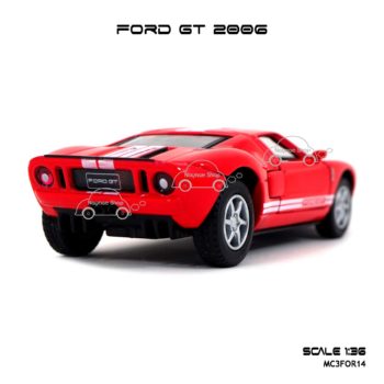 โมเดลรถ FORD GT 2006 สีแดง (1:36) มีลานดึงปล่อยรถวิ่งได้