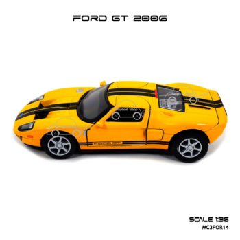 โมเดลรถ FORD GT 2006 สีเหลือง (1:36) โมเดลรถ ราคาถูก