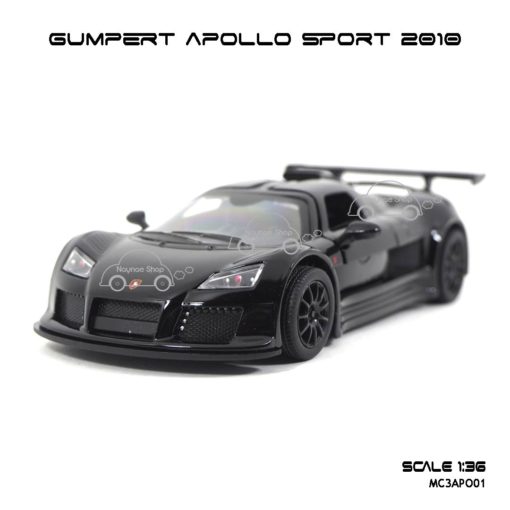 โมเดลรถ GUMPERT APOLLO SPORT 2010 สีดำ (1:36)
