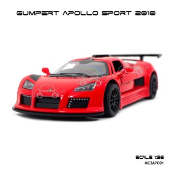 โมเดลรถสปอร์ต GUMPERT APOLLO SPORT 2010 สีแดง (1:36) รถจำลอง ราคาถูก