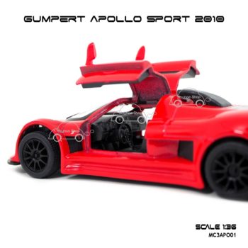 โมเดลรถสปอร์ต GUMPERT APOLLO SPORT 2010 สีแดง (1:36) ขายโมเดลรถ เหมือนจริง