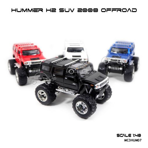 โมเดลรถ HUMMER H2 SUV 2008 OFFROAD (1:40)