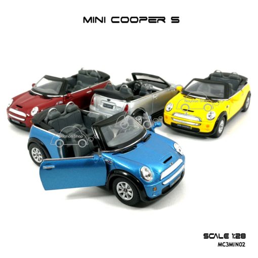 โมเดลรถ MINI COOPER S เปิดปะทุน (1:28)