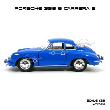 โมเดลรถ PORSCHE 356 B CARRERA 2 สีน้ำเงิน (1:32)