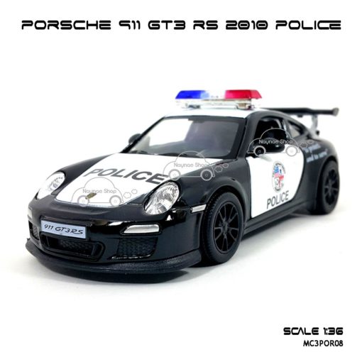 โมเดลรถ PORSCHE 911 GT3 RS 2010 POLICE