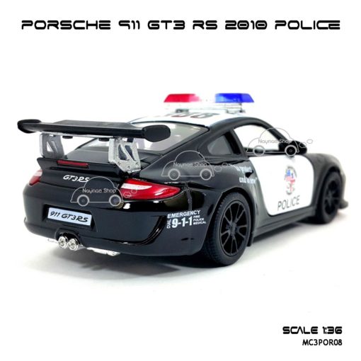 โมเดลรถ PORSCHE 911 GT3 RS 2010 POLICE (1:36)