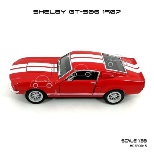 โมเดลรถ SHELBY GT-500 1967 สีแดง (1:38) รถเหล็ก ราคาถูก