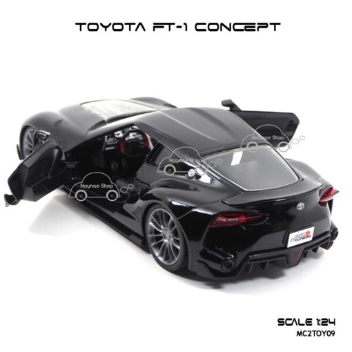 โมเดลรถ TOYOTA FT-1 CONCEPT สีดำ (1:24) รถจำลองเหมือนจริง