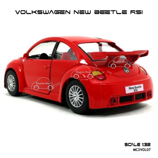 โมเดลรถ VOLKSWAGEN NEW BEETLE RSi สีแดง (1:32) รุ่นขายดี