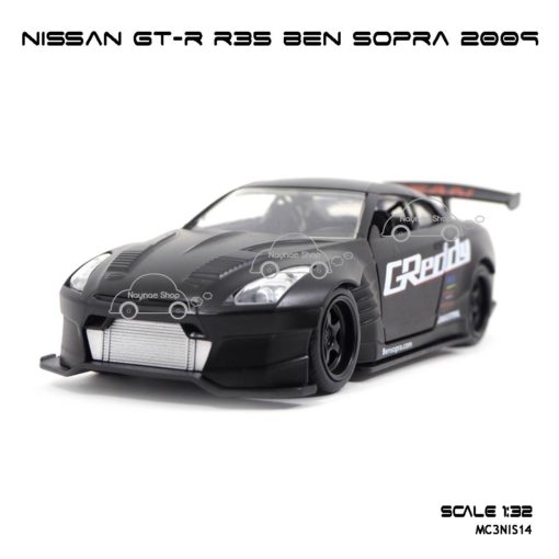 โมเดลรถสปอร์ต NISSAN GT-R R35 BEN SOPRA 2009 (1:32)