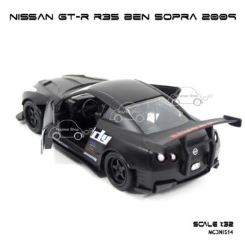 โมเดลรถสปอร์ต NISSAN GT-R R35 BEN SOPRA 2009 (1:32) เปิดประตูซ้ายขวาได้