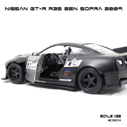 โมเดลรถสปอร์ต NISSAN GT-R R35 BEN SOPRA 2009 (1:32) ภายในรถ จำลองเหมือนจริง
