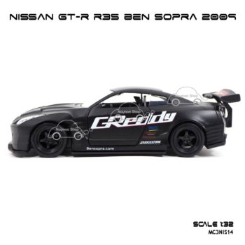 โมเดลรถสปอร์ต NISSAN GT-R R35 BEN SOPRA 2009 (1:32) โมเดล ประกอบสำเร็จ